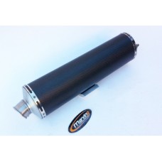 Marving Marmitta Singola Kawasaki ZX 6 R NINJA 636 02/03 Carbonio Ovale Grande